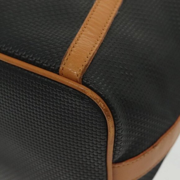 SAINT LAURENT Shoulder Bag PVC Canvas Black Gold Auth 141268 - Picture 4 of 16